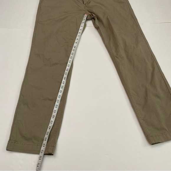Levi's Two Hose Brand Khaki Pants Men’s Size 38 X 34 Chino Straight  Flat Front - Picture 8 of 16